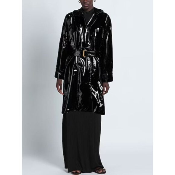 NWT $8k Alexandre Vaulthier Full-Length Jacket in Black - Picture 4 of 11